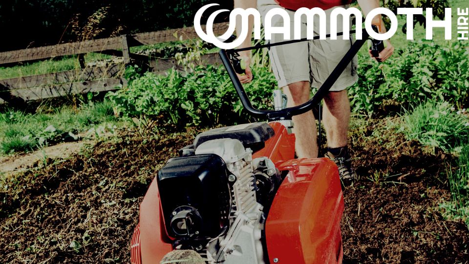 How to Use A Rotavator Mammoth Hire